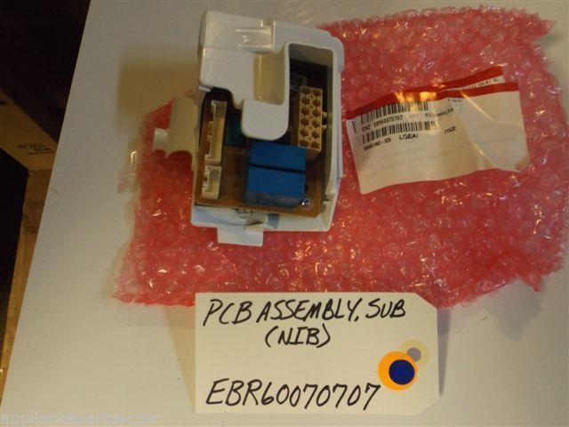 LG Refrigerator EBR60070707 PCB ASSEMBLY,SUB NEW IN BOX LG Refrigerator EBR60070707 PCB ASSEMBLY,SUB NEW IN BOX